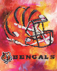 Diamond Art Diamond Dotz NFL Team Cincinnati Bengals
